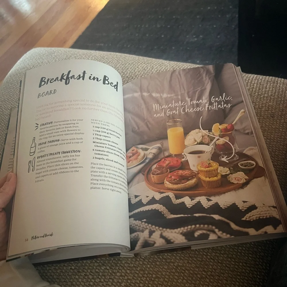 Platters and Boards hardcover cookbook